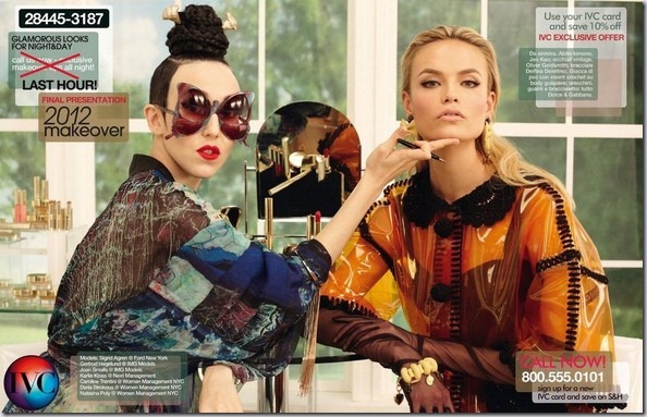Sedinta foto: Daria Strokous, Karlie Kloss, Natasha Poly si altii pentru Vogue Italia