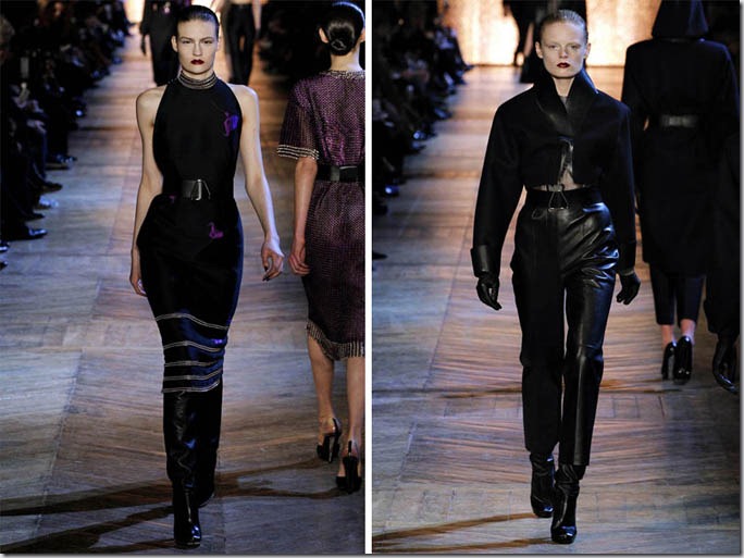 Saptamana de moda la Paris: Yves Saint Laurent (toamna 2012)